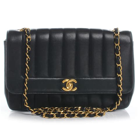 chanel vertical flap bag